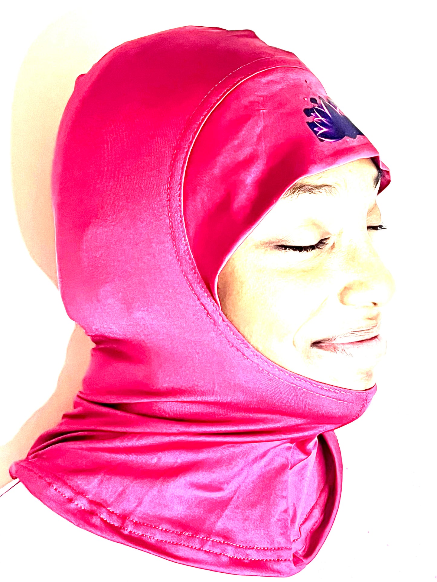 Brown Stylish Hijab with Farday