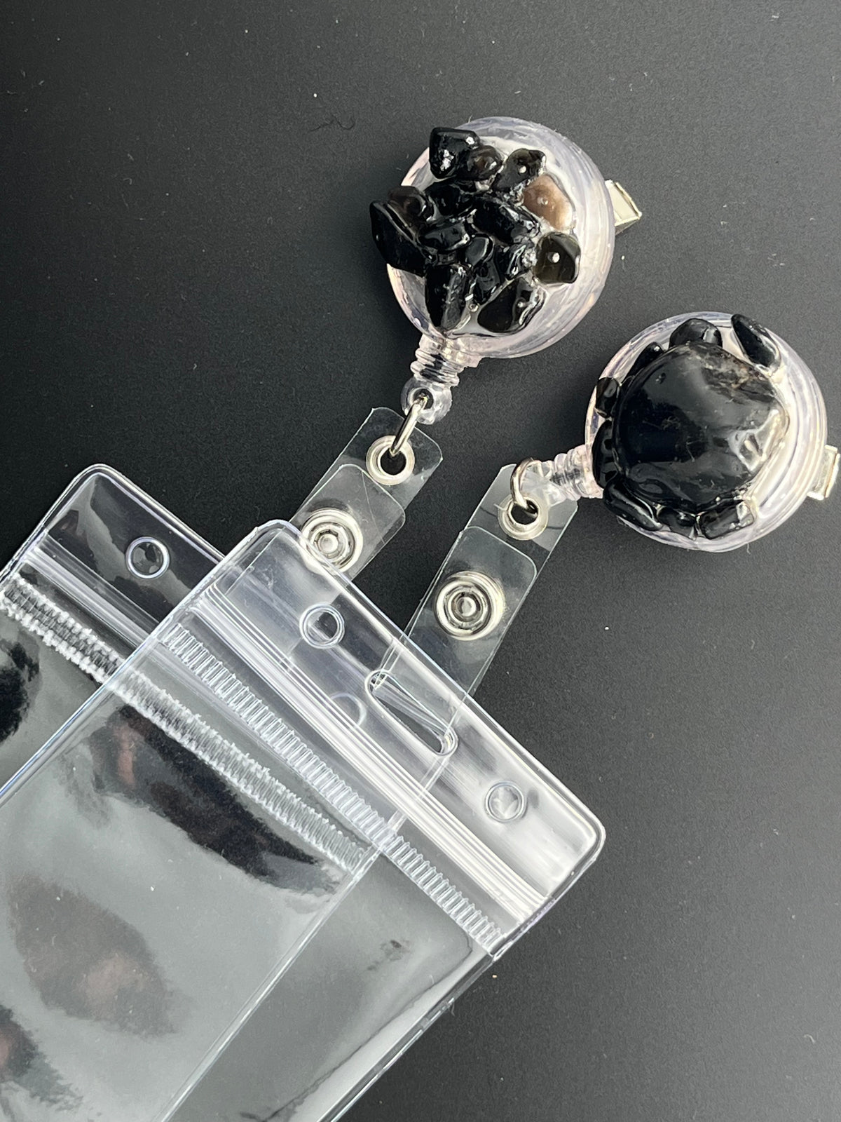 Onyx Crystal name Badge