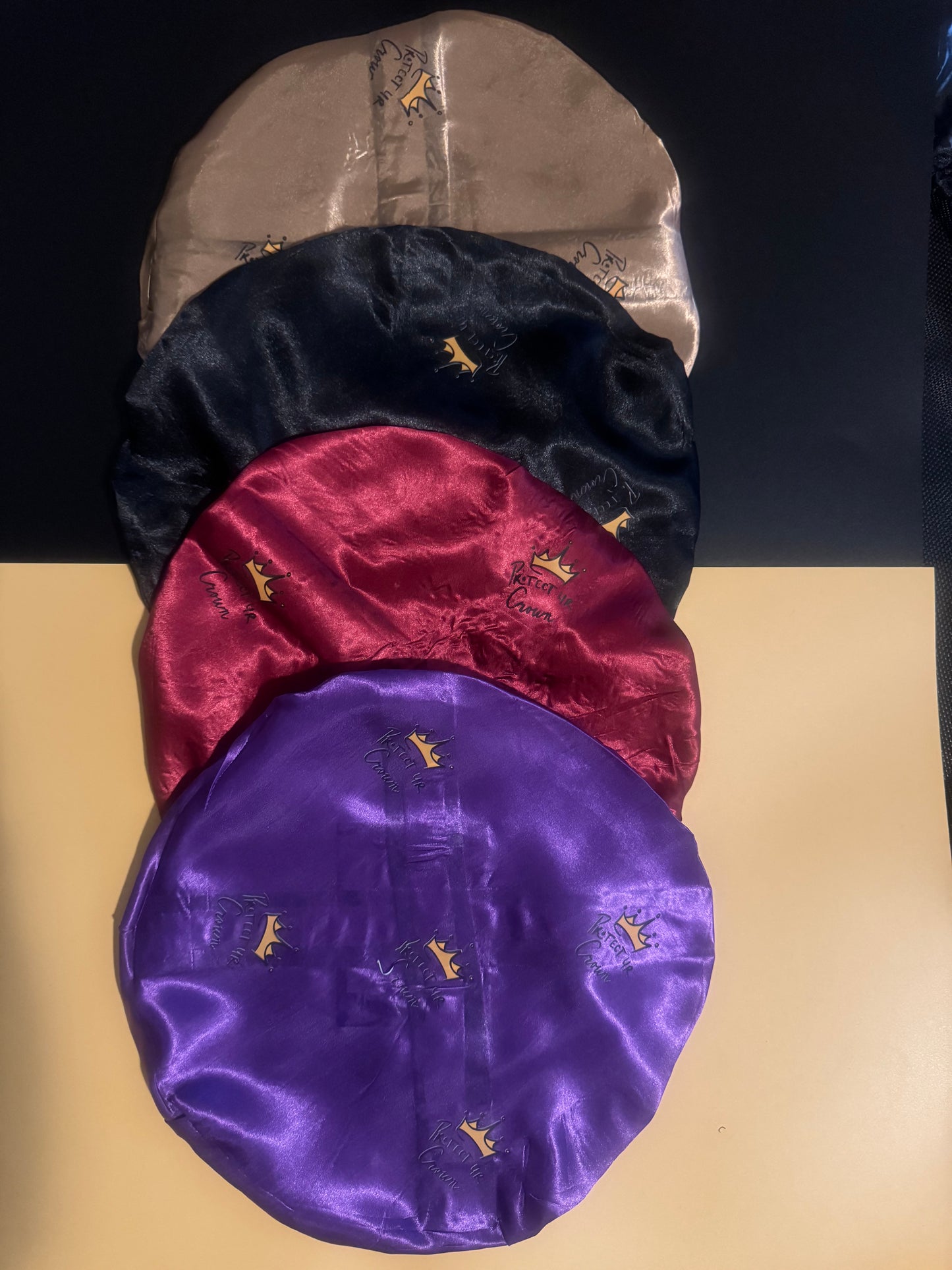 Satin Bonnets with Faraday